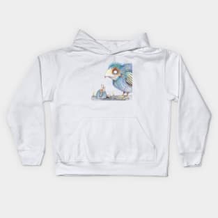 Mama bird Kids Hoodie